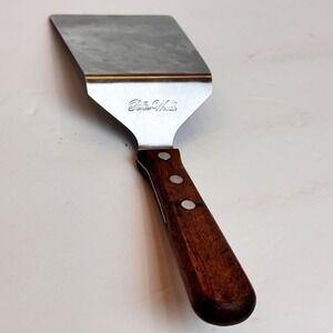The Pioneer Woman Stainless Steel Spatula Brown Wood Handle Kitchen Utensil